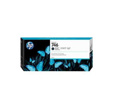 HP 746 300-ml Matte Black Ink Cartridge