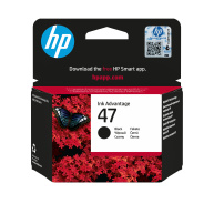 HP 47 Black Original Cartridge (1,300 pages)