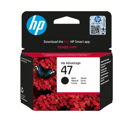 HP 47 Black Original Cartridge (1,300 pages) HP 47 Black Original Cartridge (1,300 pages)