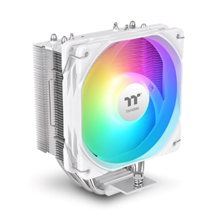 THERMAL TAKE Chladič CPU UX400 ARGB, 1x120mm, LGA1851, AM5, bílá THERMAL TAKE Chladič CPU UX400 ARGB, 1x120mm, LGA1851, AM5, bílá