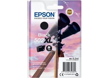 EPSON ink čer Singlepack "Dalekohled" Black 502XL Ink
