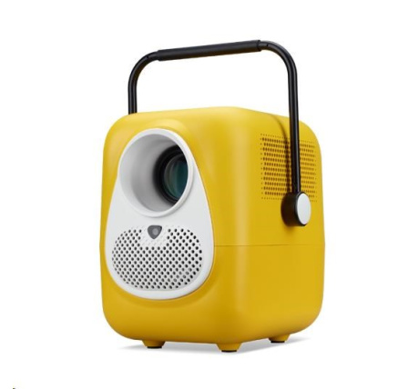 AOpen Projektor QF23s Smart LED,FHD,250 ANSI,1000:1,30000h,HDMI,USB,Repro,Wifi,Yellow