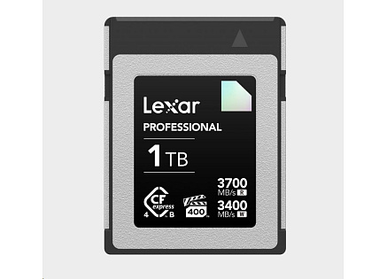Lexar CFexpress 4,0 Pro Diamond R3700/W3400 (VPG400) 1TB Lexar CFexpress 4,0 Pro Diamond R3700/W3400 (VPG400) 1TB