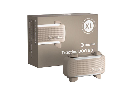 Tractive DOG 6 XL – Chytrý GPS lokátor pro psy se sledováním životních funkcí a zdravotními upozorněními, hnědý Tractive DOG 6 XL – Chytrý GPS lokátor pro psy se sledováním životních funkcí a zdravotními upozorněními, hnědý