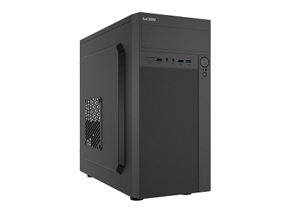 BAZAR - 1stCOOL skříň STEP Premium, micro tower, AU, USB 3.0, USB-C, 1x 120mm + 1x 80mm Fan, černá, poškozený obalb