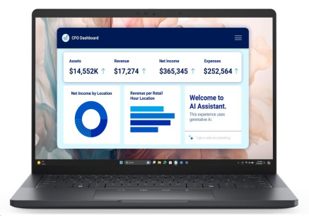 DELL NTB Pro 13 Premium PA13250/U7-268V/Evo/32GB/512SSD/13.3" QHD+  Touch|IR Cam/65W/Backlit Kb/W11 Pro/3Y PS NBD