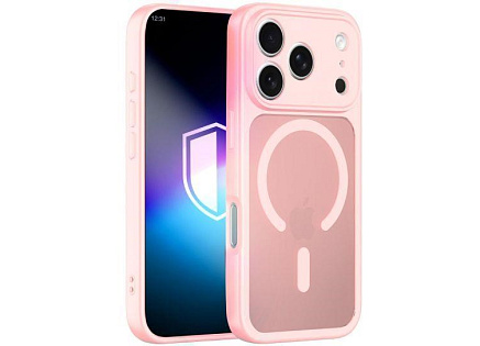 3mk ochranný kryt Misty MagCase Pink pro Apple iPhone 17 Pro