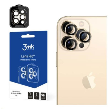 3mk Lens Protection Pro pro Apple iPhone 13 Pro / iPhone 13 Pro Max, Gold 3mk Lens Protection Pro pro Apple iPhone 13 Pro / iPhone 13 Pro Max, Gold