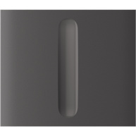 Ajax  CenterButton (Dimmer) vertical - Středový kryt stmívatelného tlačítka, vertikální instalace, šedá