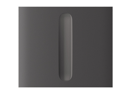 Ajax  CenterButton (Dimmer) vertical - Středový kryt stmívatelného tlačítka, vertikální instalace, šedá