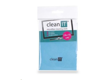 CLEAN IT čisticí utěrka z mikrovlákna, malá světle modrá