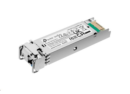 TP-Link SM321B-2 SFP WDM optický modul SM (1310/1550nm), 1,25Gb/s, LC, 2km TP-Link SM321B-2 SFP WDM optický modul SM (1310/1550nm), 1,25Gb/s, LC, 2km