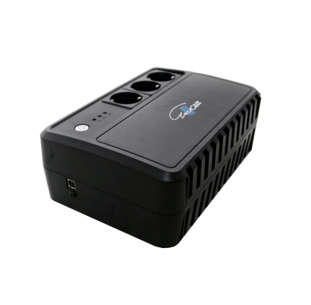 EUROCASE UPS EA200PRO+ 600VA pure sine wave (3x zásuvka) EUROCASE UPS EA200PRO+ 600VA pure sine wave (3x zásuvka)