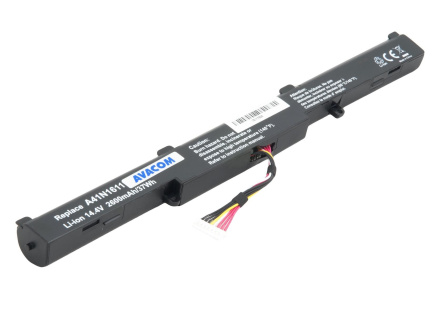 AVACOM baterie pro Asus G553, GL753, N552 Li-Ion 14,4V 2600mAh 37Wh