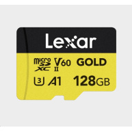 Lexar microSDXC GOLD UHS-II/C10/A1/U3 R280/W100 (V60) 128GB