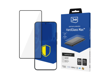 3mk tvrzené sklo HardGlass Max Black pro Xiaomi 15