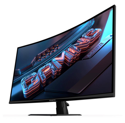 GIGABYTE LCD - 32" Gaming monitor GS32QCA, Prohnutý VA 1500R, 2560x1440 QHD, 180Hz, 3500:1, 250cd/m2, 1ms, 2xHDMI, 1xDP GIGABYTE LCD - 32" Gaming monitor GS32QCA, Prohnutý VA 1500R, 2560x1440 QHD, 180Hz, 3500:1, 250cd/m2, 1ms, 2xHDMI, 1xDP