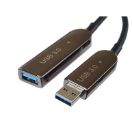 PREMIUMCORD Kabel USB3.0 + 2.0 prodlužovací optický AOC kabel A/Male - A/Female 30m