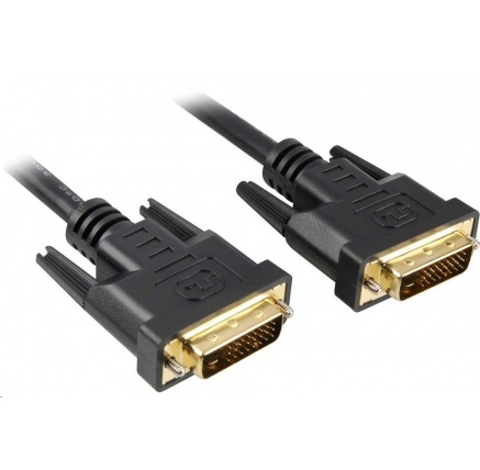 PREMIUMCORD Kabel DVI - DVI propojovací 10m (DVI-D, M/M, dual link)