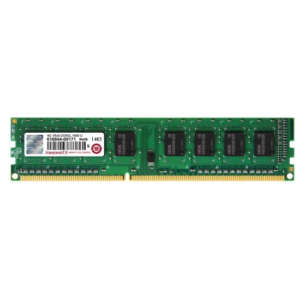 TRANSCEND DIMM DDR3L 4GB 1600MHz 1Rx8 CL11 TRANSCEND DIMM DDR3L 4GB 1600MHz 1Rx8 CL11