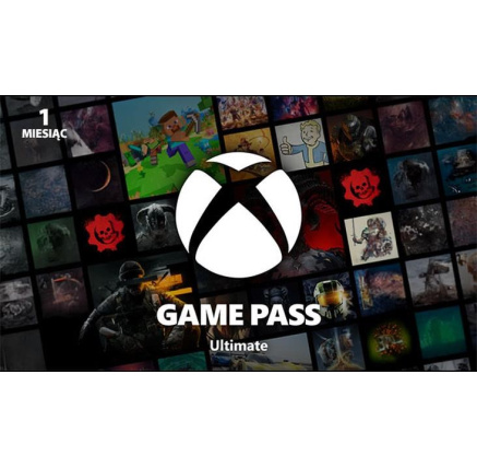 Game Pass Ultimate - 1 miesiąc (XSX/XSS/XboxOne/PC/Chmura) Game Pass Ultimate - 1 miesiąc (XSX/XSS/XboxOne/PC/Chmura)