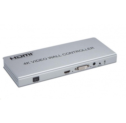 PREMIUMCORD HDMI 1 vstup - 4 výstupy, Video Wall controller