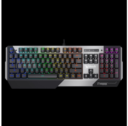 A4tech Bloody LIGHT STRIKE B865N mechanická RNBW herní klávesnice, USB, CZ