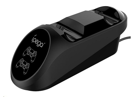 iPega PG-9180 Double Charger dokovací stanice pro gamepady PS4, černá iPega PG-9180 Double Charger dokovací stanice pro gamepady PS4, černá