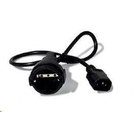 APC Power Cord C14 naar Schuko,0.6m,10A APC Power Cord C14 naar Schuko,0.6m,10A