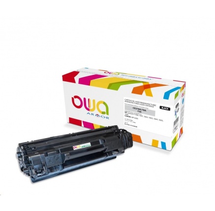 OWA Armor toner pro HP Laserjet P1566, 1601, 2100 Stran, CE278A, černá/black OWA Armor toner pro HP Laserjet P1566, 1601, 2100 Stran, CE278A, černá/black