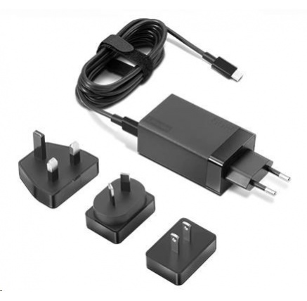 LENOVO napájecí cestovní adaptér 65W USB-C AC Travel Adapter LENOVO napájecí cestovní adaptér 65W USB-C AC Travel Adapter