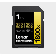 Lexar SDXC Pro 1800x U3 UHS-II R280/W210 (V60) 1TB