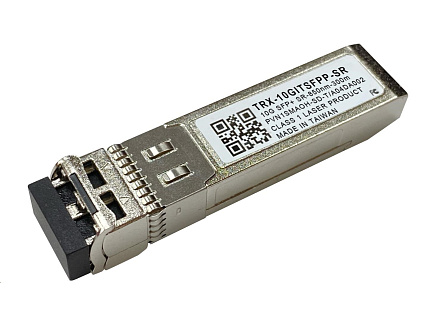 QNAP TRX-10GITSFPP-SR průmyslový optický SFP+ modul MM (850nm) 10 Gb/s, LC, 300m, -40 až 85°C
