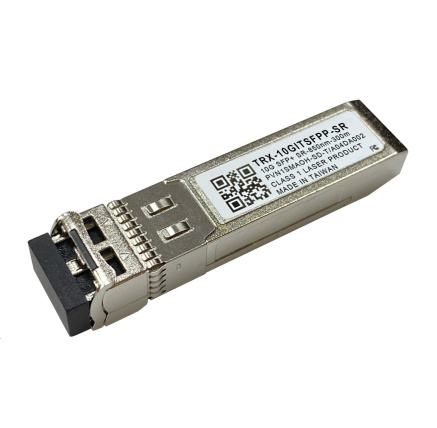 QNAP TRX-10GITSFPP-SR průmyslový optický SFP+ modul MM (850nm) 10 Gb/s, LC, 300m, -40 až 85°C