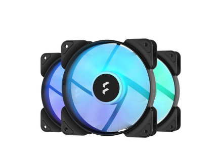 FRACTAL DESIGN ventilátor Aspect 12 RGB Black Frame 3-pack, 120mm