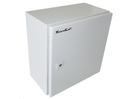 XtendLan 19" univerzální rozvaděč s montážní deskou, krytí IP66, šířka 380mm, hloubka 210mm, výška 380mm, šedý