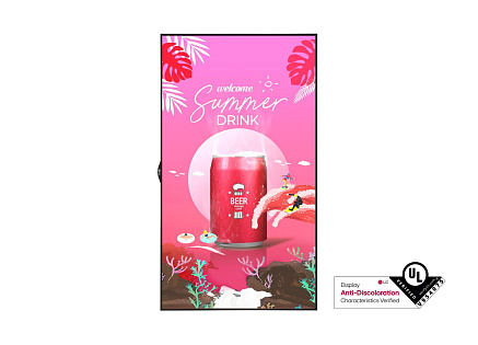 LG 55" Signage 55XS4P-B – FHD 1920×1080, 4000 cd/m2, 24/7, webOS 6.0, HDMI, DP, LAN, RS-232, Digitální rotace LG 55" Signage 55XS4P-B – FHD 1920×1080, 4000 cd/m2, 24/7, webOS 6.0, HDMI, DP, LAN, RS-232, Digitální rotace