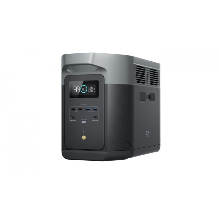 EcoFlow DELTA 2 Max bateriové stanice, kapacita 2048 Wh, výkon 2400 W, druhá generace EcoFlow DELTA 2 Max bateriové stanice, kapacita 2048 Wh, výkon 2400 W, druhá generace