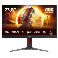 AOC MT 23,8" 24G4HA - 1920x1080,IPS,200Hz,HDR10,2xHDMI,1xDP,Repro,Pivot