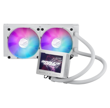 ASUS vodní chladič CPU AIO ROG RYUJIN III 240 ARGB WHITE, 2x120mm, LGA1851, AM5