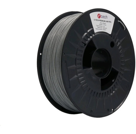 C-TECH Tisková struna (filament) PREMIUM LINE, PETG, mramor, 1,75mm, 1kg C-TECH Tisková struna (filament) PREMIUM LINE, PETG, mramor, 1,75mm, 1kg