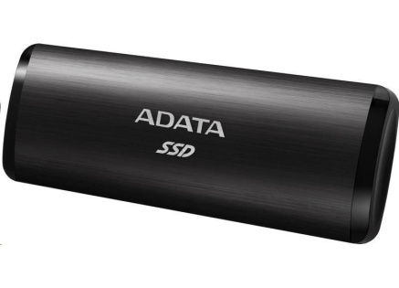 ADATA External SSD 512GB SE760 USB 3.2 Gen2 type C Černá