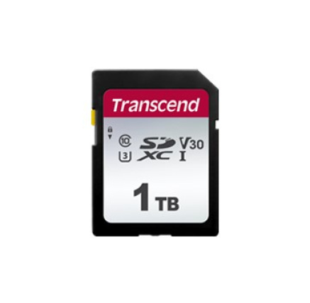 TRANSCEND SDXC karta 1TB 300S, UHS-I U3 V30 (R:100/W:85 MB/s) TRANSCEND SDXC karta 1TB 300S, UHS-I U3 V30 (R:100/W:85 MB/s)