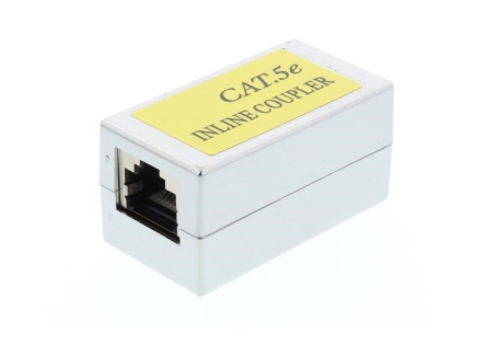 Spojka UTP RJ45, Cat5E, 8p8c
