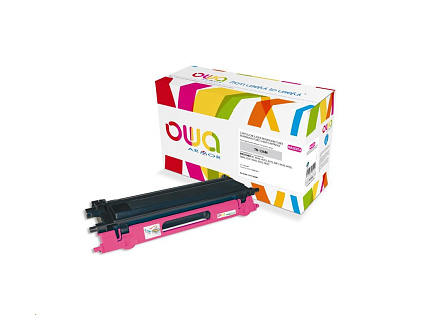 OWA Armor toner pro BROTHER HL 4040, 4050, 4070, 4000 Stran, TN135M, červená/magenta (TN-135M)