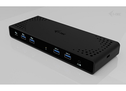 i-tec Universal Dual 4K Display Docking Station, Power Delivery 85W