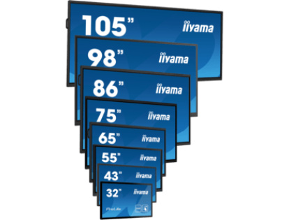 iiyama ProLite IDS, Projected Capacitive, 10 TP, Full HD, USB, USB-C, Ethernet, Android, white