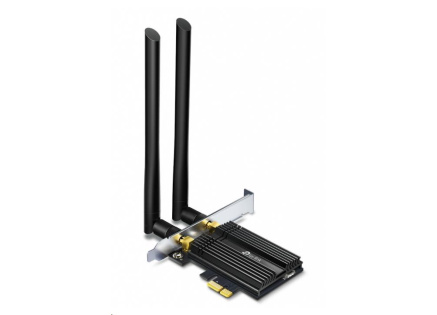 TP-Link Archer TX50E WiFi6 PCIe adapter (AX3000,2,4GHz/5GHz,Bluetooth5.0)