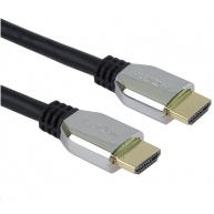 PREMIUMCORD Kabel HDMI 2.1 High Speed + Ethernet kabel (Zinc Alloy krytky, zlacené konektory) 0.5m