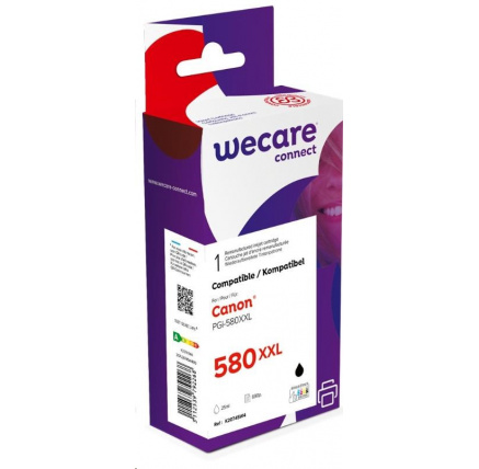 WECARE ARMOR cartridge pro CANON PIXMA TR7550,TR8550,TS6150,TS8150, TS6150(K20745W4), černá, 26ml, 600p WECARE ARMOR cartridge pro CANON PIXMA TR7550,TR8550,TS6150,TS8150, TS6150(K20745W4), černá, 26ml, 600p